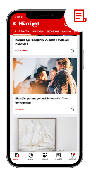Hürriyet Mobile App IOS Offline Yerel Haberler